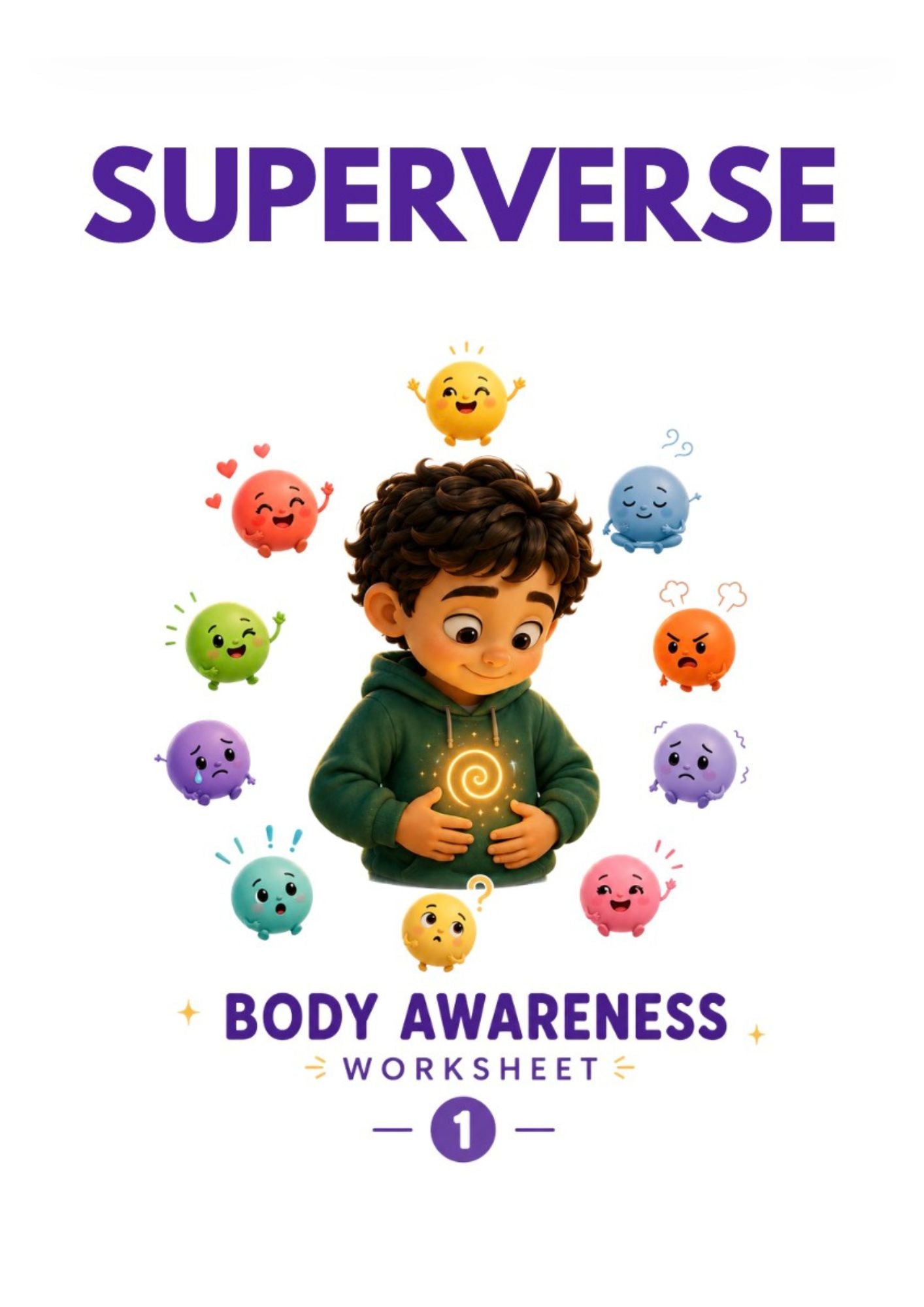 Fun FREE Printable Body Awareness Coloring Worksheet