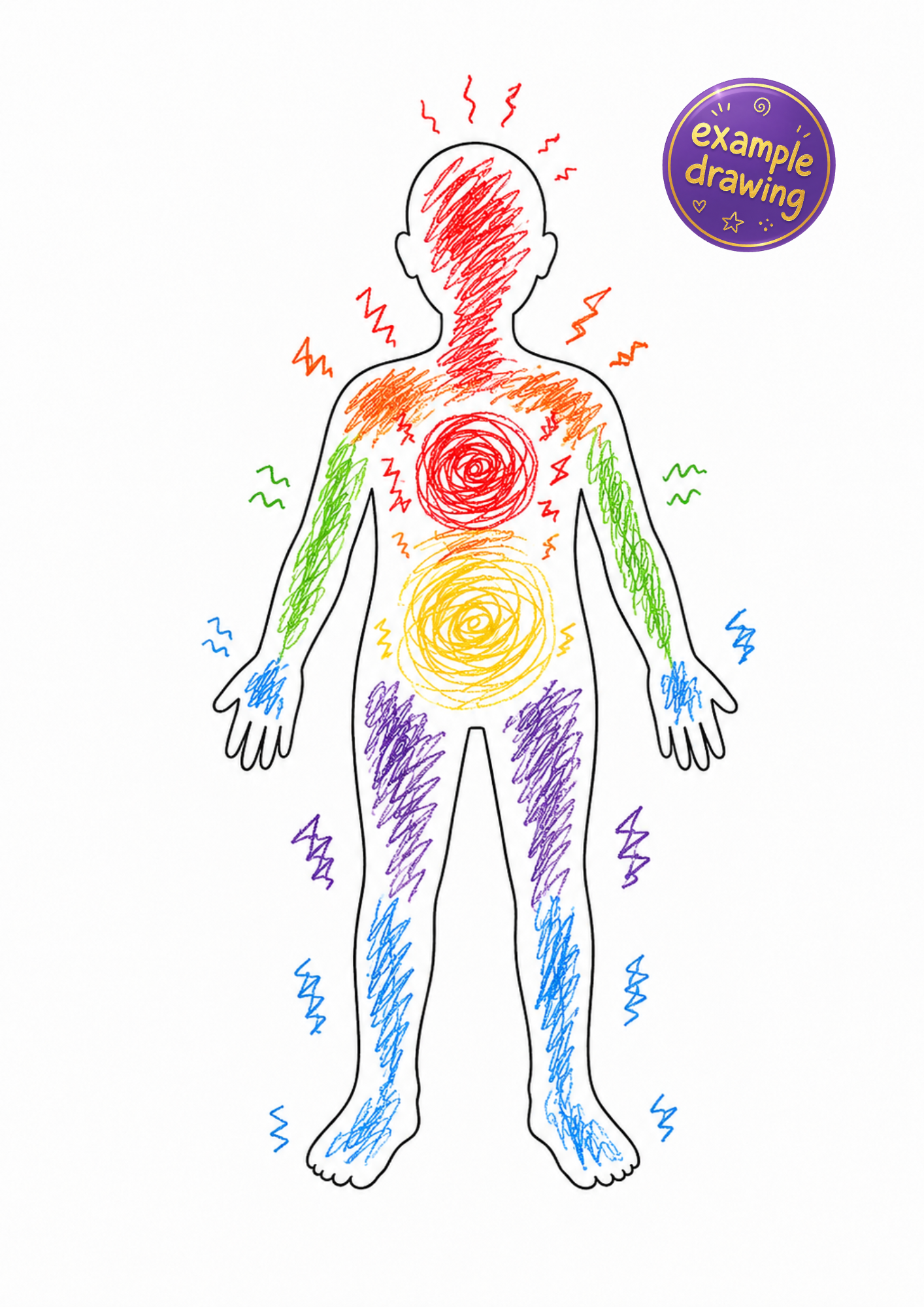 Fun FREE Printable Body Awareness Coloring Worksheet