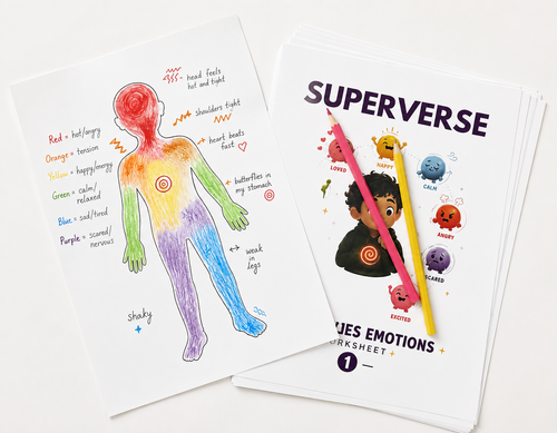 Fun FREE Printable Body Awareness Coloring Worksheet