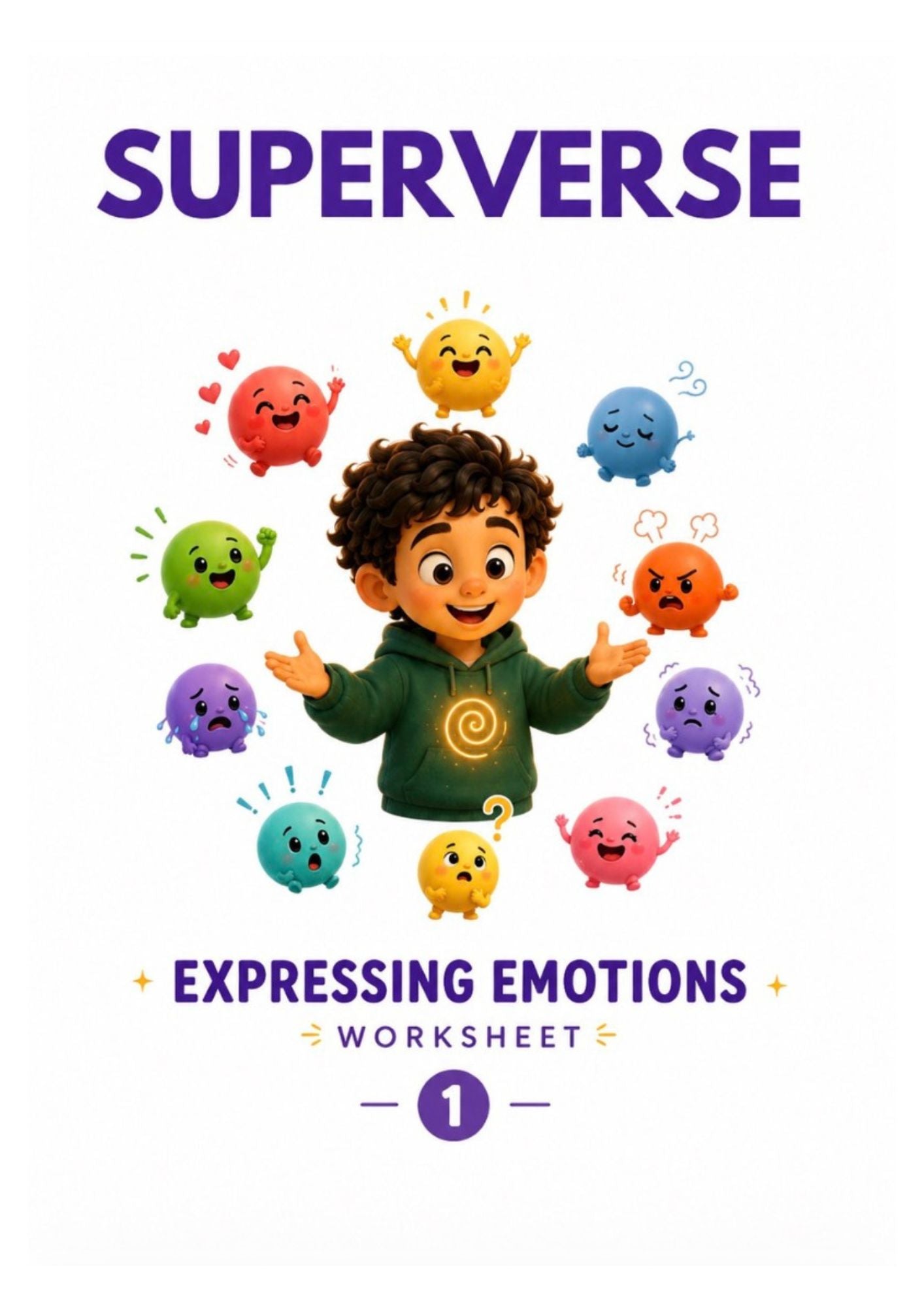 Fun FREE Emotional Regulation WorkSheet: Expressing 1