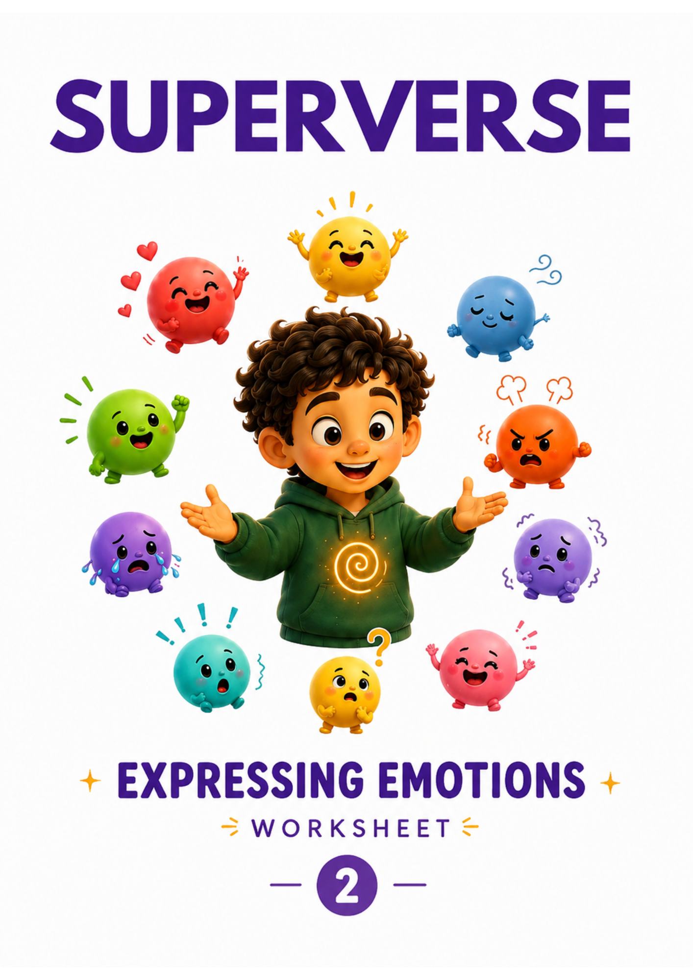 Fun FREE Emotional Regulation WorkSheet: Expressing 2